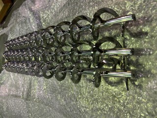 食品メーカーのスクリュー